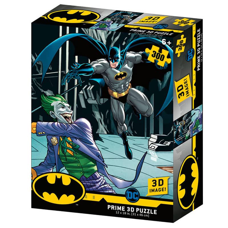 Puzzle lenticular Batman vs Joker DC Comics 300pzs - Espadas y Más