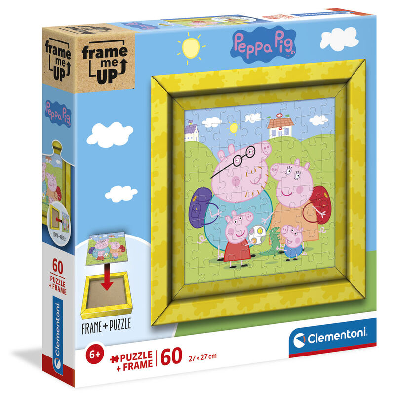 Imagen de Puzzle Frame me Up Peppa Pig 60pzs Facilitada por Espadas y más