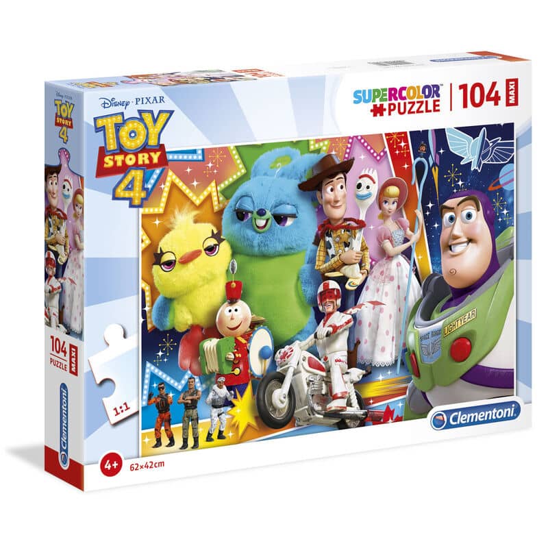 Puzzle Maxi Toy Story 4 Disney 104pzs - Espadas y Más