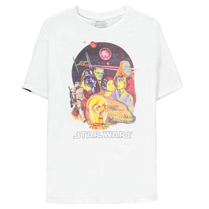 Imagen de Camiseta mujer Vintage Poster Star Wars Facilitada por Espadas y más