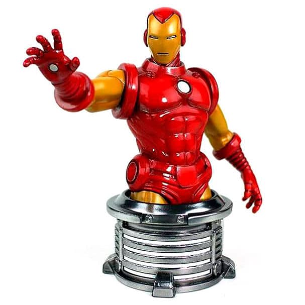 Busto Iron Man Marvel 17cm - Espadas y Más
