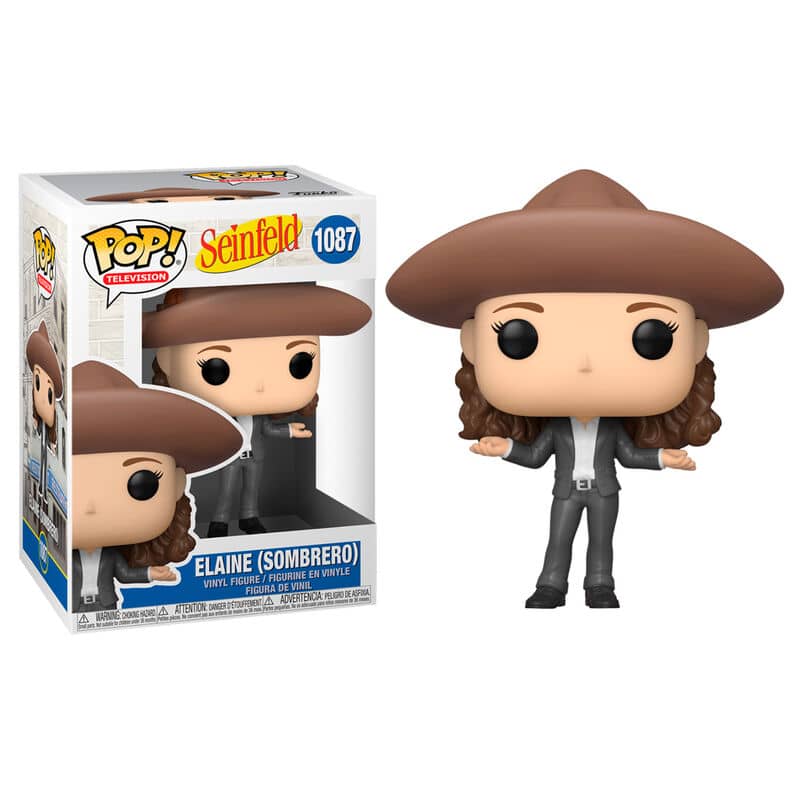 Figura POP Seinfeld Elaine in Sombrero - Espadas y Más