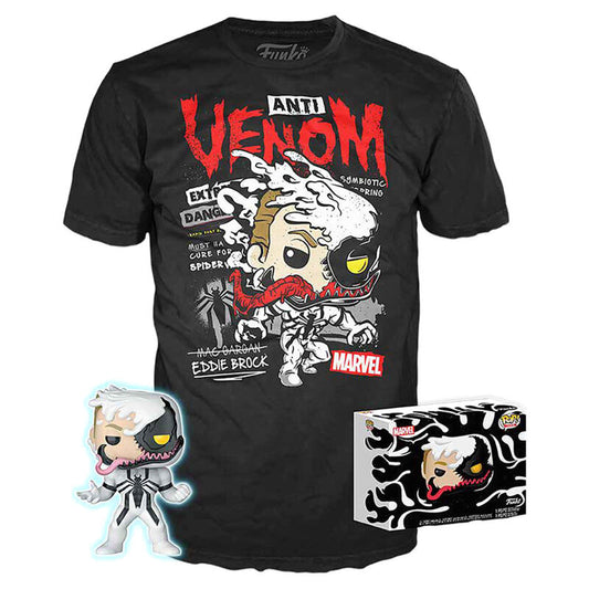 Imagenes del producto Set figura POP & Tee Marvel Anti-Venom