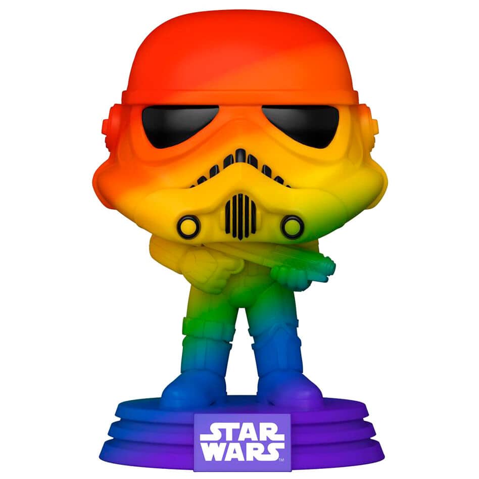 Figura POP Star Wars Pride Stormtrooper Rainbow - Espadas y Más