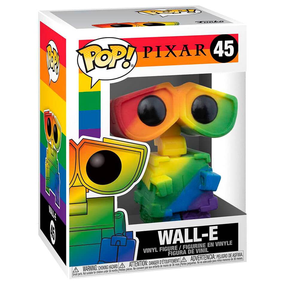 Figura POP Disney Pride Wall-E Rainbow - Espadas y Más