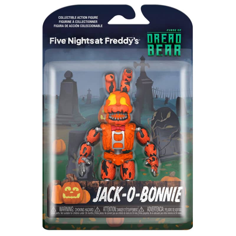 Figura action Friday Night at Freddys Dreadbear Jack-o-Bonnie - Espadas y Más