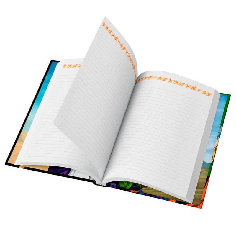 Cuaderno A5 Cell Final Battle Dragon Ball Z con luz - Espadas y Más