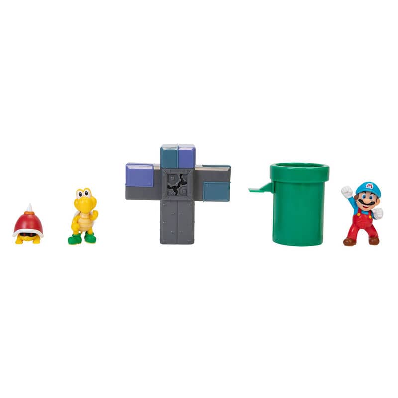Set diorama Subterraneo Super Mario Nintendo - Espadas y Más