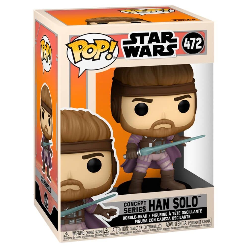 Figura POP Star Wars Concept Series Han Solo - Espadas y Más