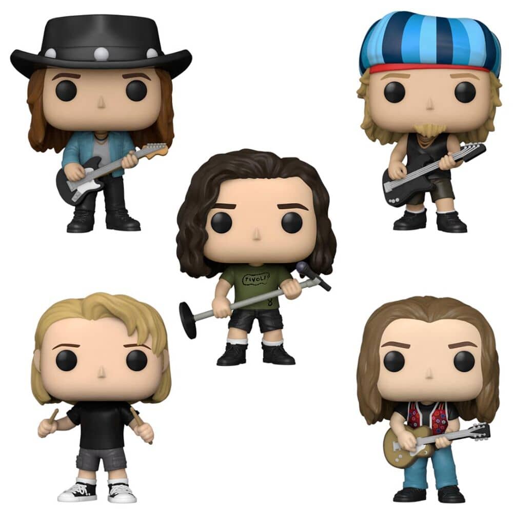 Set 5 figuras POP Pearl Jam - Espadas y Más