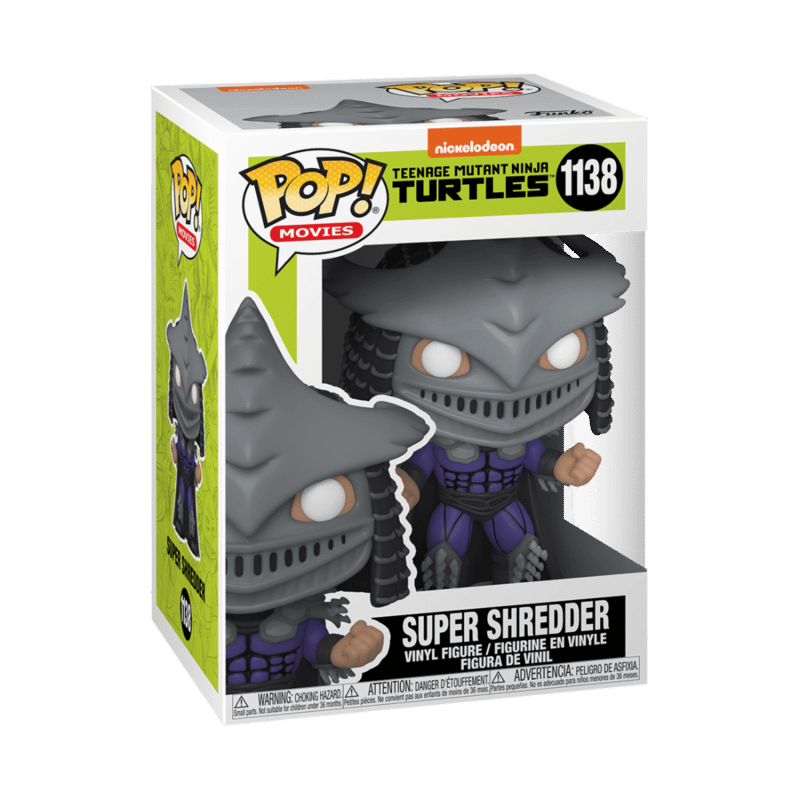 Figura POP Tortugas Ninja 2 Super Shredder - Espadas y Más