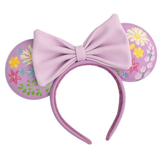 Imagenes del producto Diadema orejas Flowers Minnie Disney Loungefly
