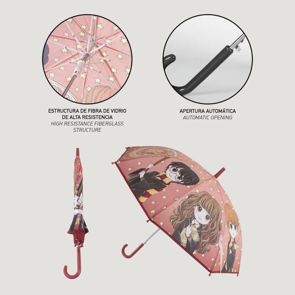 Paraguas automatico Harry Potter 48cm - Espadas y Más