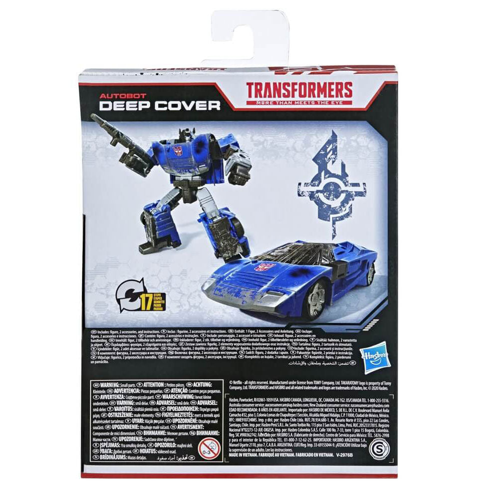 Figura Deep Cover War for Cybertron Transformers - Espadas y Más