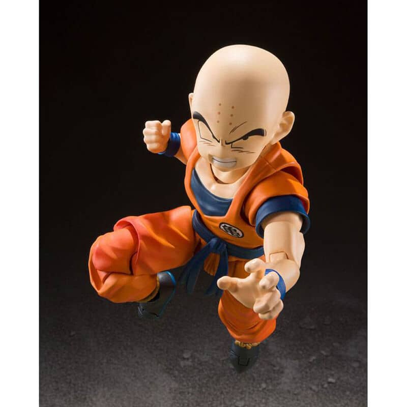 Figura Figuarts Krillin Earths Strongest Man Dragon Ball Z 12cm - Espadas y Más