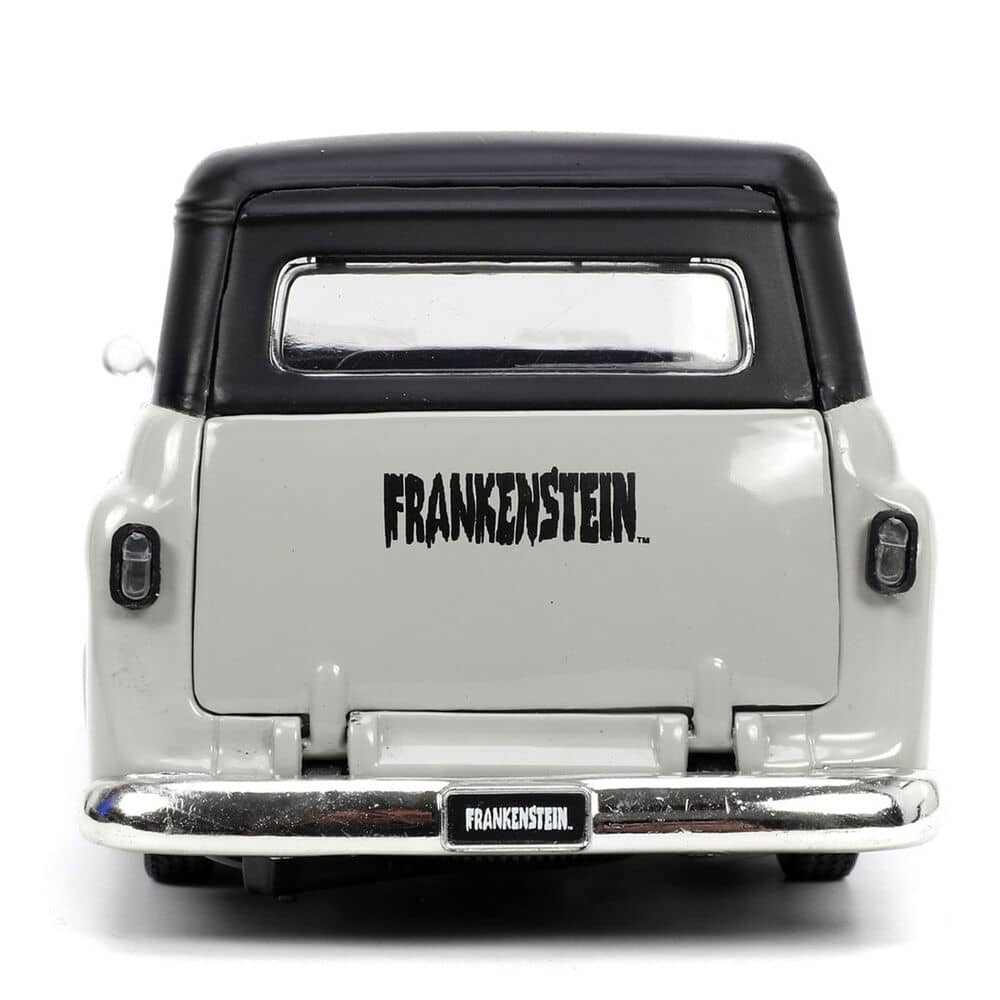 Imagen de Set figura + coche Chevy Suburban Delivery 1957 Frankenstein parte de nuestra colección en Espadas y más, sitio oficial.