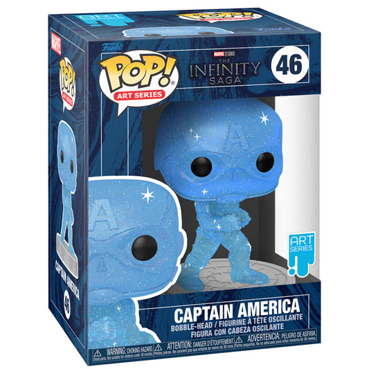 Imagen de Figura POP Marvel Infinity Saga Capitan America Blue Facilitada por Espadas y más