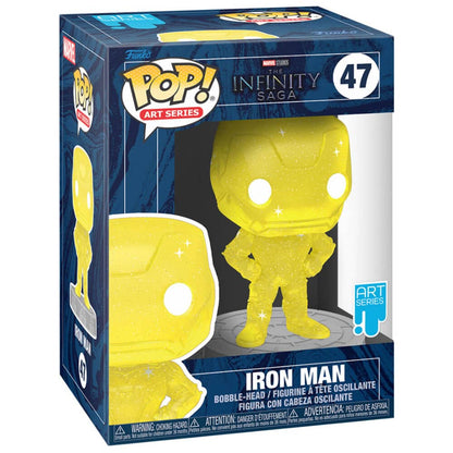 Figura POP Marvel Infinity Saga Iron Man Yellow - Espadas y Más