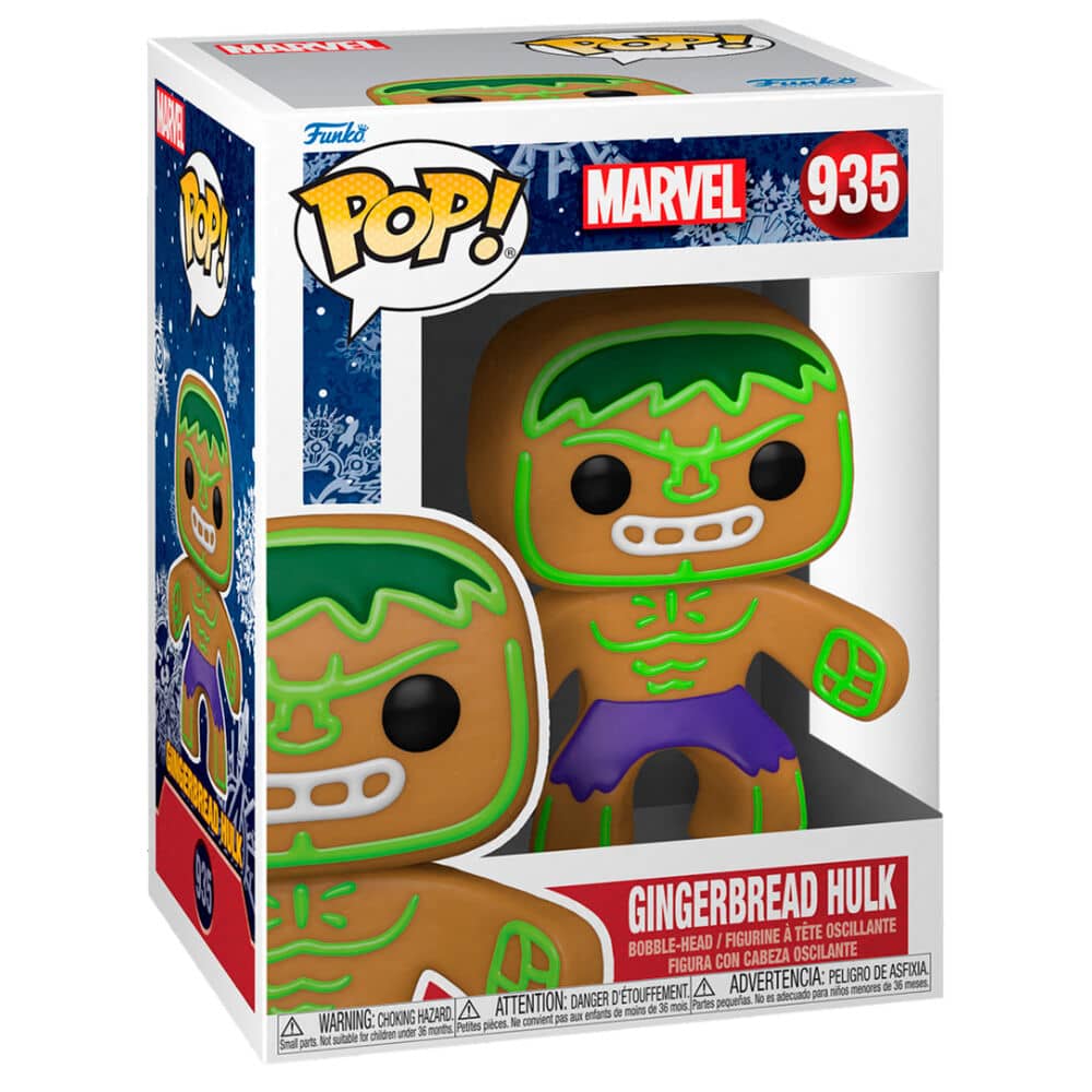 Figura POP Marvel Holiday Hulk - Espadas y Más