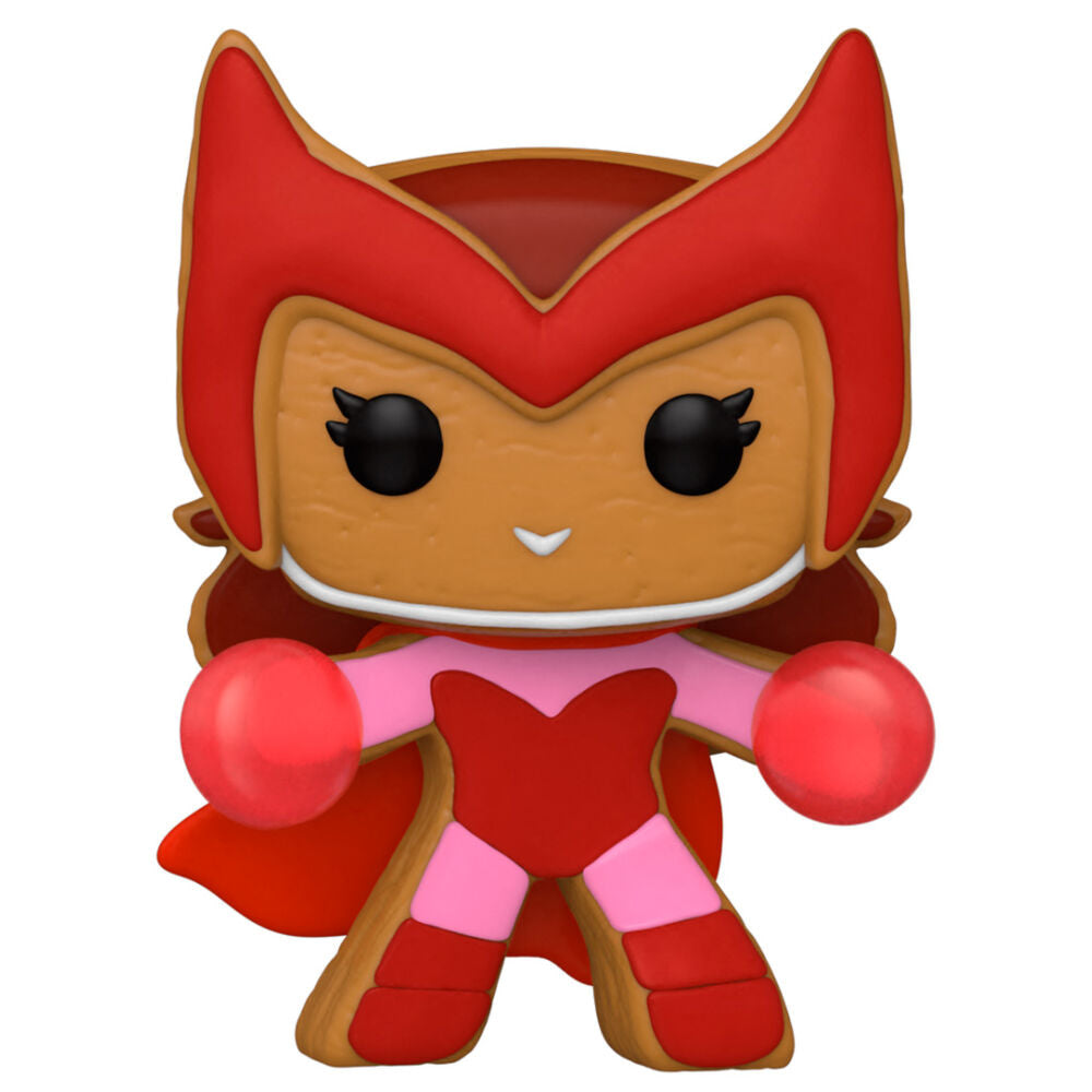 Figura POP Marvel Holiday Scarlet Witch - Espadas y Más