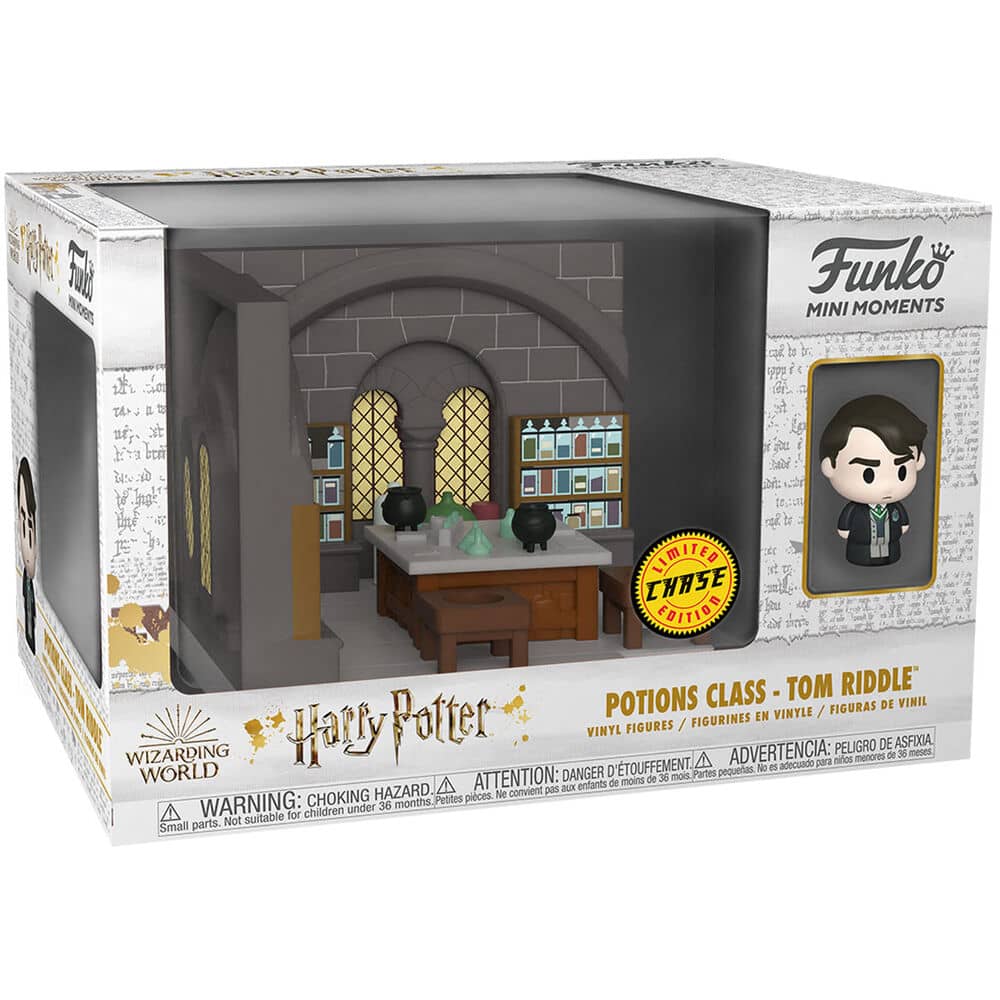 Figura POP Mini Moments Harry Potter Anniversary Draco Malfoy 5+1 Chase - Espadas y Más