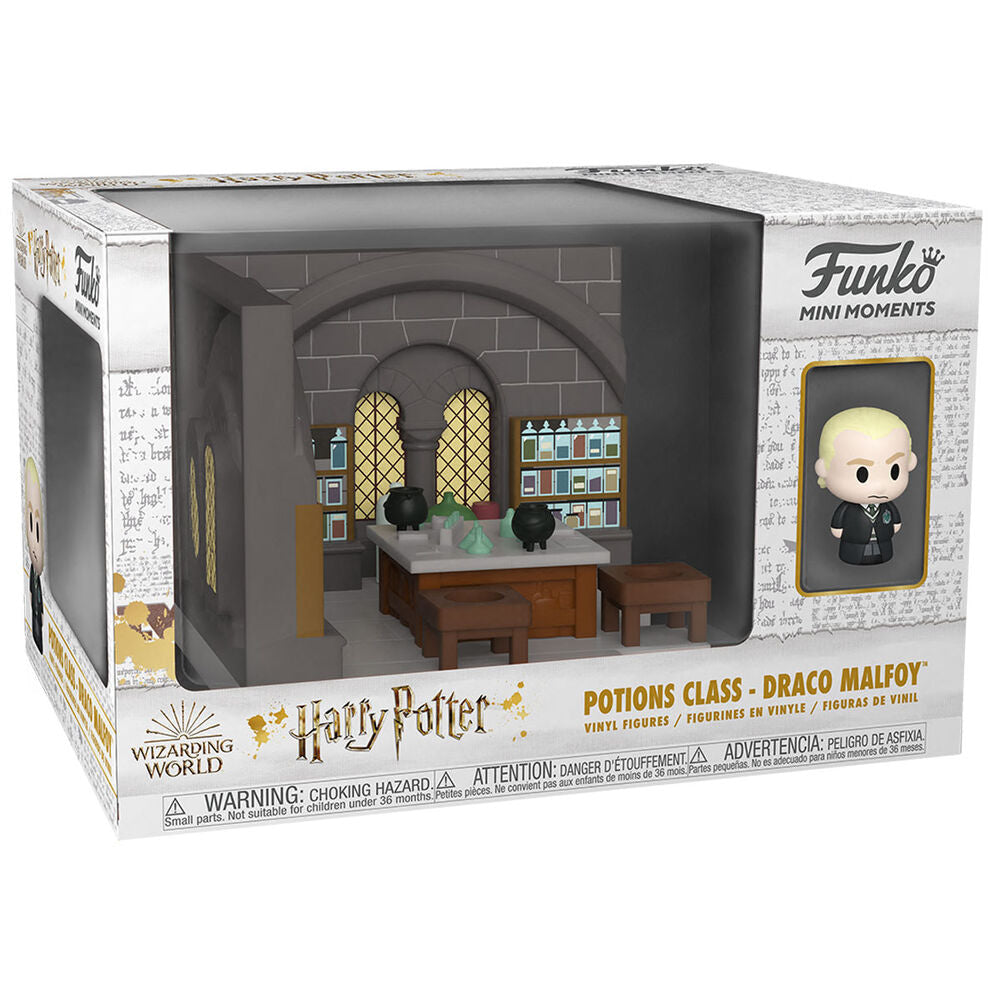 Figura POP Mini Moments Harry Potter Anniversary Draco Malfoy 5+1 Chase - Espadas y Más