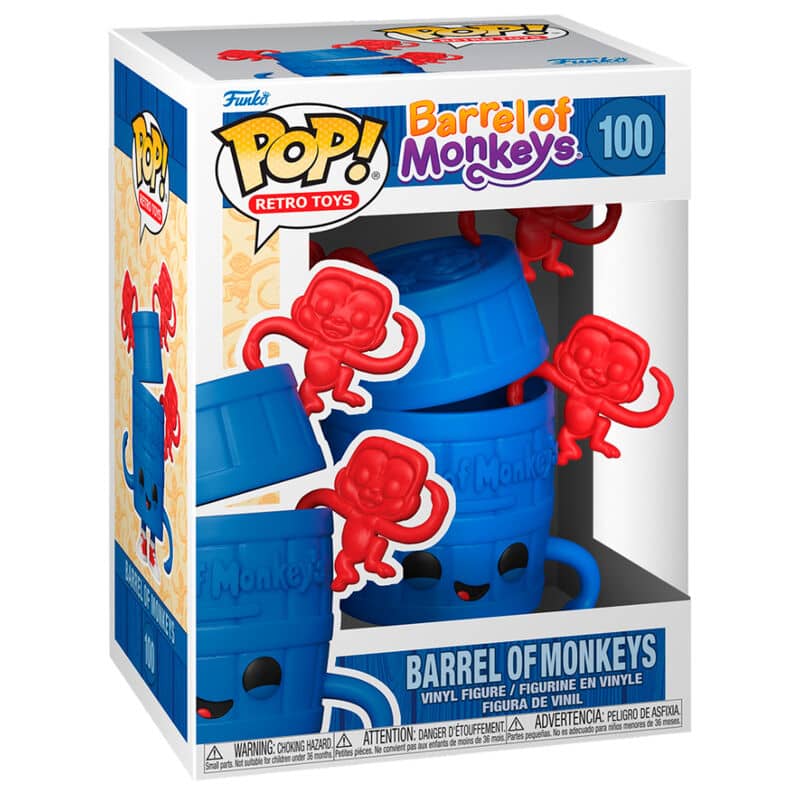 Imagen de Figura POP Barrel of Monkeys - Barrel and Monkeys parte de nuestra colección en Espadas y más, sitio oficial.