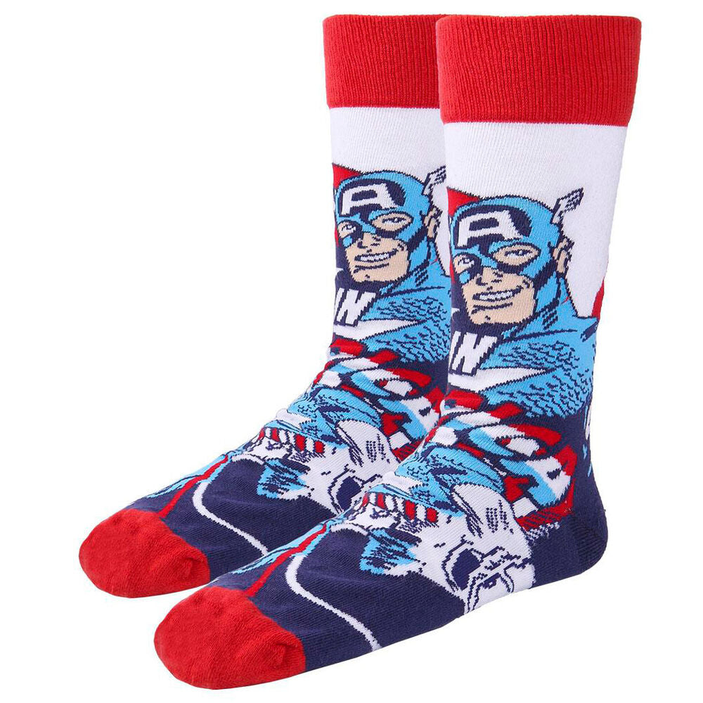 Set mit 3 Marvel 2 Socken