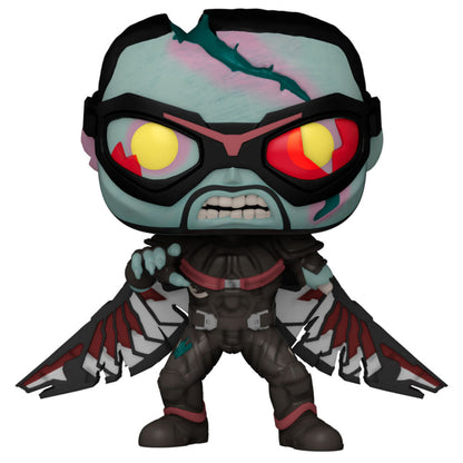 Figura POP Marvel What If Zombie Falcon - Espadas y Más