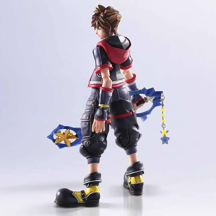 Figura Sora Kingdom Hearts III Bring Arts Disney 15cm - Espadas y Más