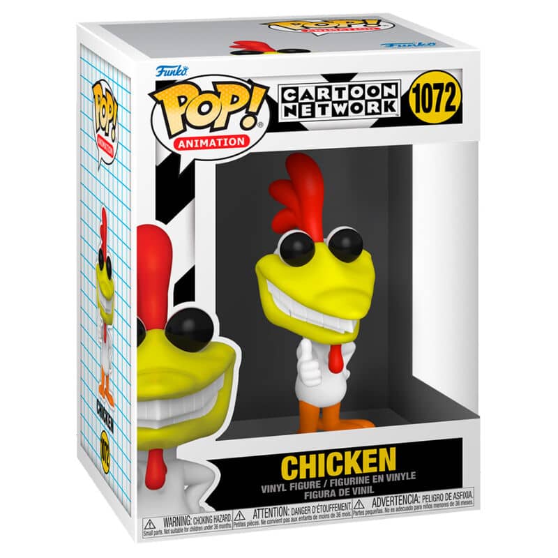 Figura POP Cartoon Network Cow and Chicken - Chicken - Espadas y Más