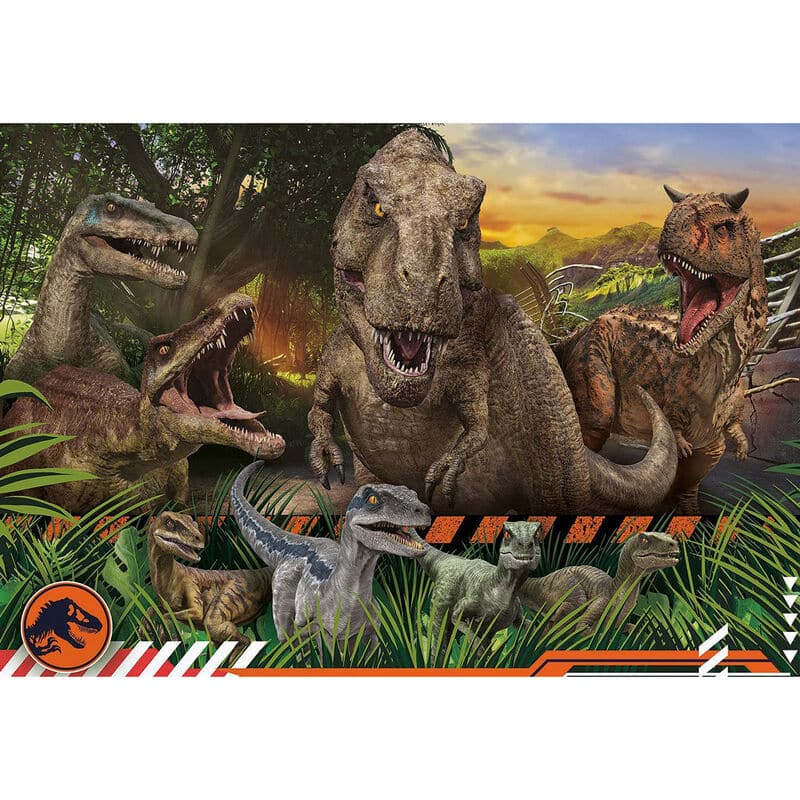 Puzzle Camp Cretaceous Jurassic World 104pzs - Espadas y Más