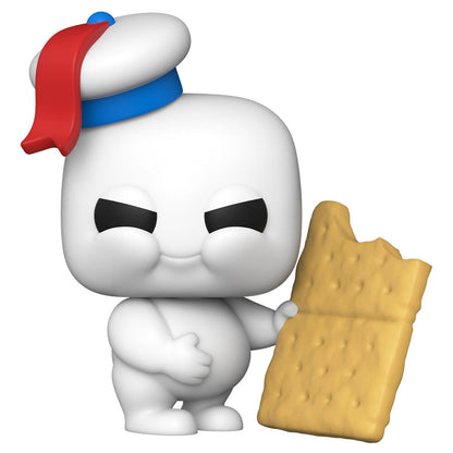 Figura POP Ghostbuster Afterlife Mini Puft With Graham Cracker - Espadas y Más