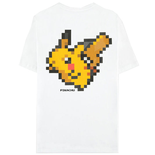 Camiseta Pixel Pikachu Pokemon - Espadas y Más