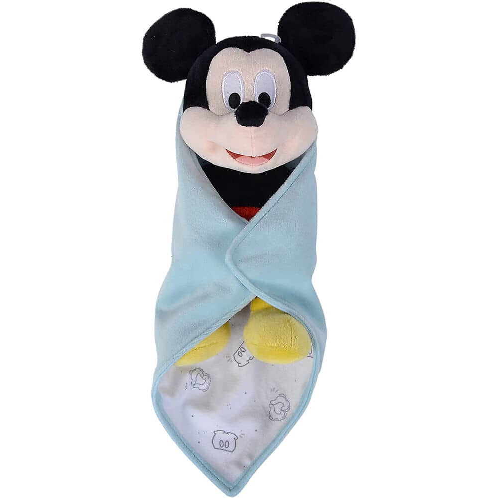 Peluche con Mantita Mickey Disney 25cm - Espadas y Más