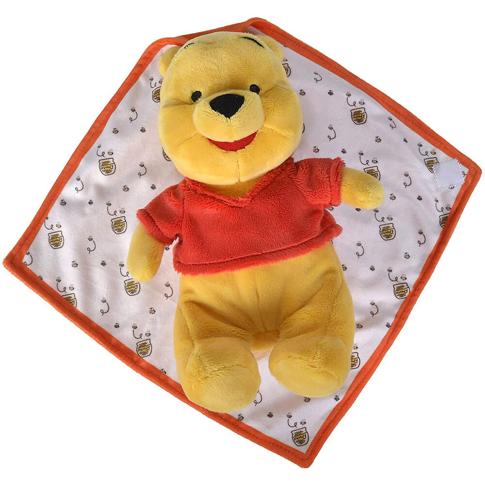 Peluche con Mantita Winnie Winnie The Pooh Disney 25cm - Espadas y Más