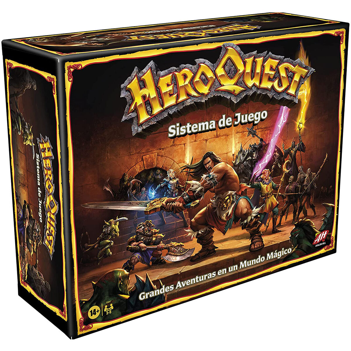 Juego de Mesa HeroQuest Aventuras en Mazmorras Avalon Hill español