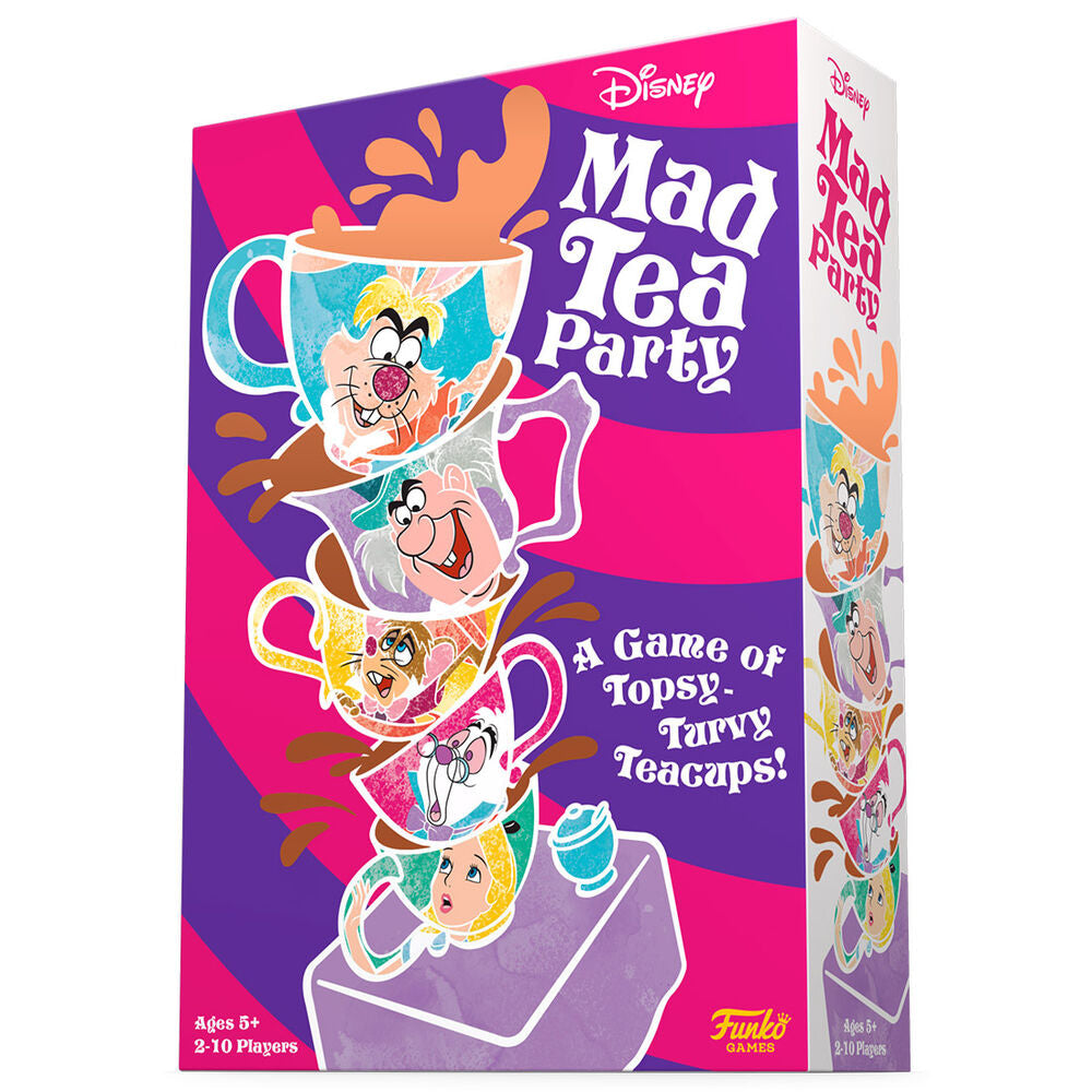 Juego Disney Alicia Pais Maravillas Mad Tea Party Ingles - Espadas y Más