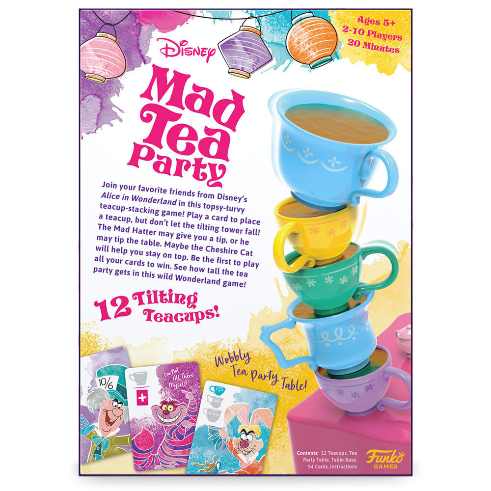 Juego Disney Alicia Pais Maravillas Mad Tea Party Ingles - Espadas y Más