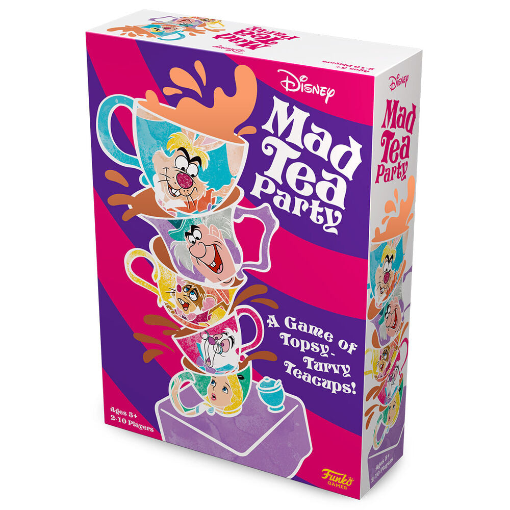 Juego Disney Alicia Pais Maravillas Mad Tea Party Ingles - Espadas y Más