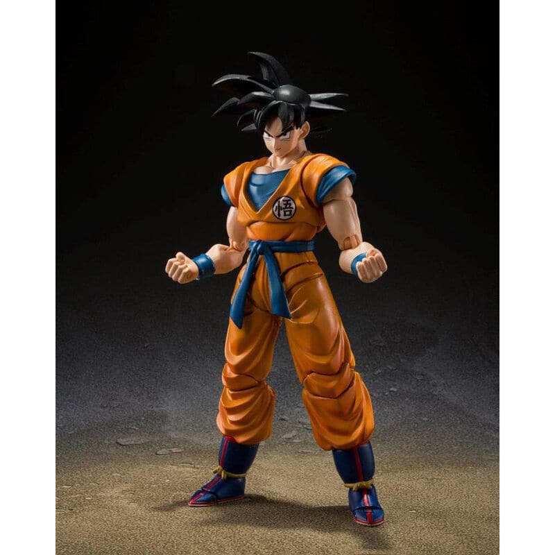 Figura SH Figuarts Son Goku Super Hero Dragon Ball Super 14cm - Espadas y Más