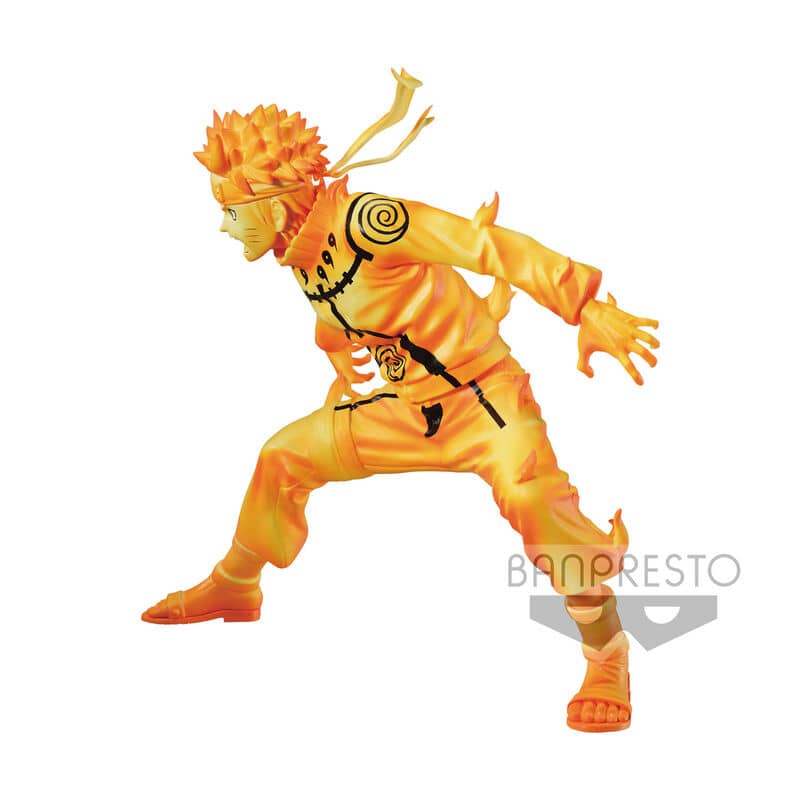 Figura Uzumaki Naruto Vibration Stars Naruto Shippuden 15cm - Espadas y Más