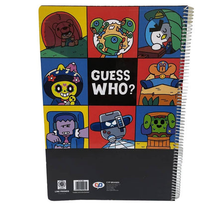 Cuaderno A4 Brawl Stars - Espadas y Más