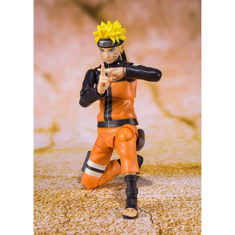 Figura SH Figuarts Naruto Uzumaki Best Selection Naruto Shippuden 14cm - Espadas y Más