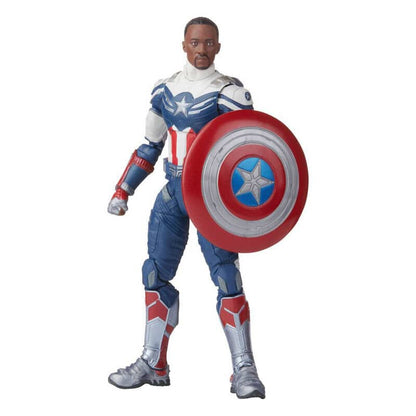 Set 2 figuras Sam Wilson and Steve Rogers Capitan America Marvel 15cm - Espadas y Más