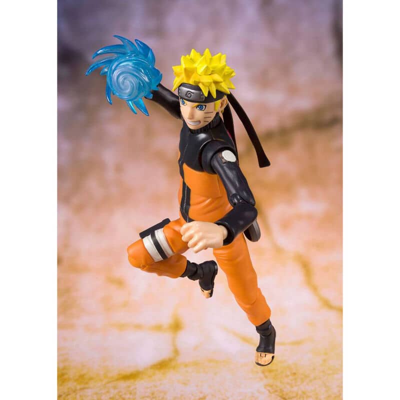 Figura SH Figuarts Naruto Uzumaki Best Selection Naruto Shippuden 14cm - Espadas y Más