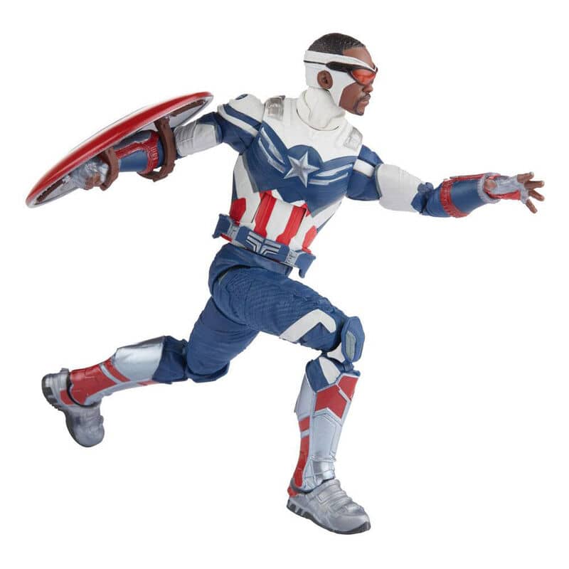 Set 2 figuras Sam Wilson and Steve Rogers Capitan America Marvel 15cm - Espadas y Más