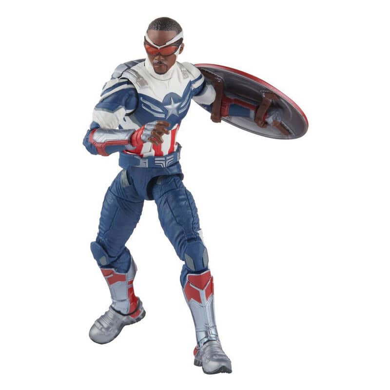 Set 2 figuras Sam Wilson and Steve Rogers Capitan America Marvel 15cm - Espadas y Más