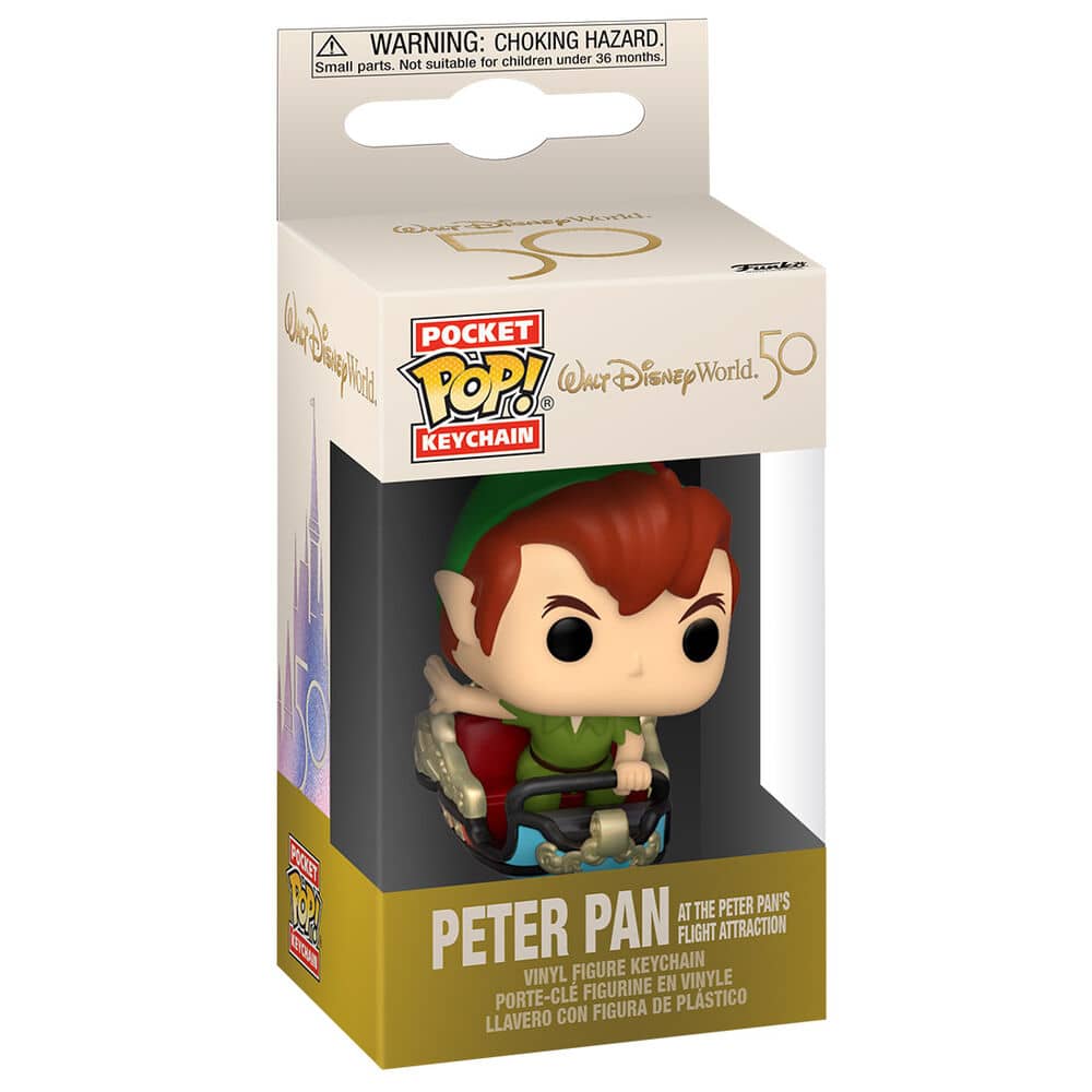 Llavero Pocket POP Disney World 50th Anniversary Peter Pan - Espadas y Más