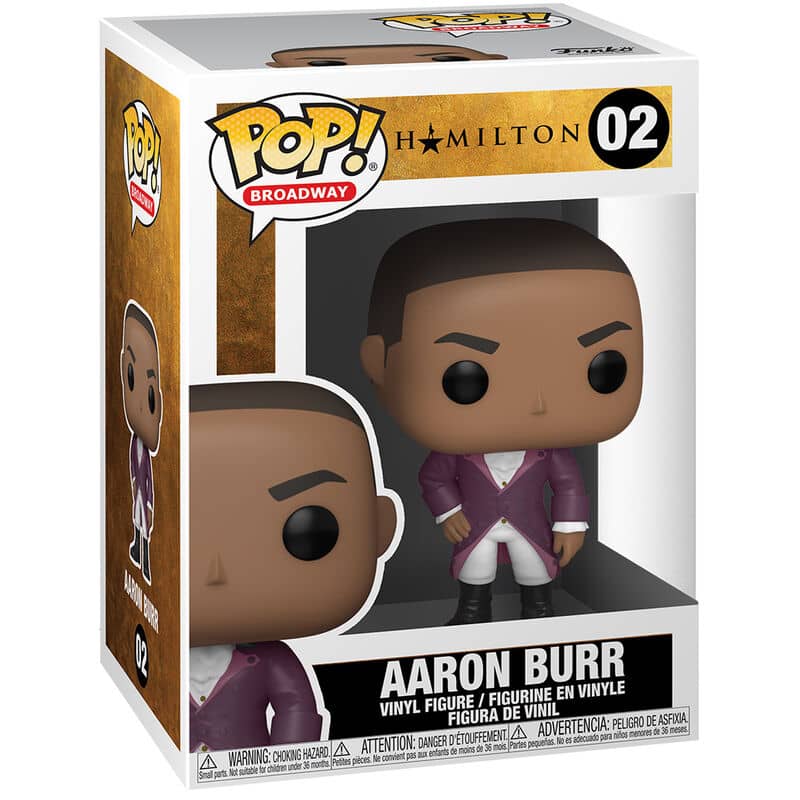 Figura Pop Hamilton Aaron Burr - Espadas y Más